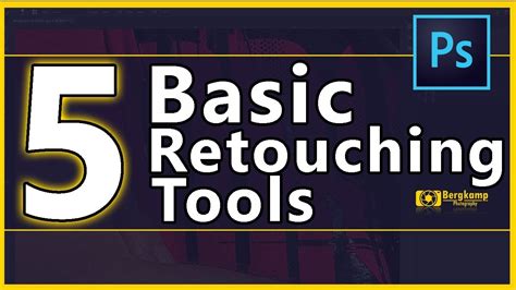 Retouching Tools In Photoshop Cc 5 Best Beginner Tools Youtube