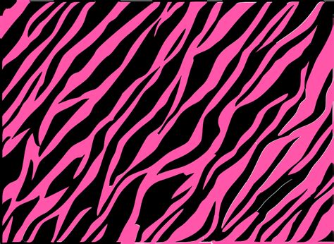 Pink And White Zebra Print Background Clip Art At Vector