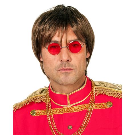 Hallo, angeboten wird oben genannte brille. Hippie Brille John Lennon rot