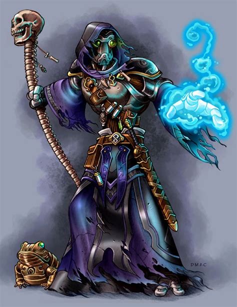 Dmacs Eberron Artwork Necromancer Fantasy Concept Art Dandd