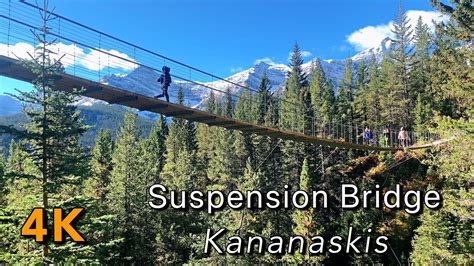 Blackshale Suspension Bridge A Fun Adventure Trail In Kananaskis