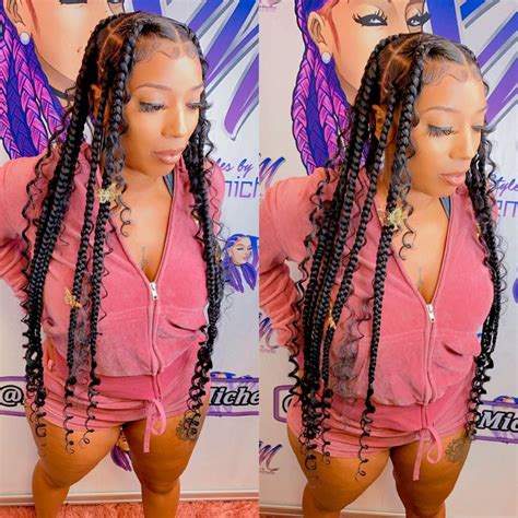 Sep 29, 2020 · braided hairstyles for older black ladies 2021. Knotless goddess plaits | Braids for black women, Hair ...