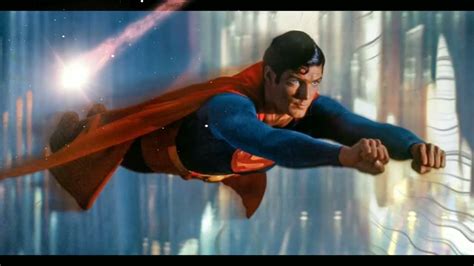 Superman Flying Christopher Reeve Soundtrack Photo Animated Youtube