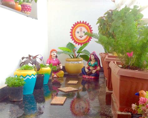 Buy ilu® wall hangings, home decor, handmade wall hanging for bedroom, balcony, garden, party, cafe, small ring beaded blue & light blue feathers, 17cm diameter, length 80cm online at low price in india on amazon.in. Design Decor & Disha | An Indian Design & Decor Blog: Balcony Gardens With Personal Touches