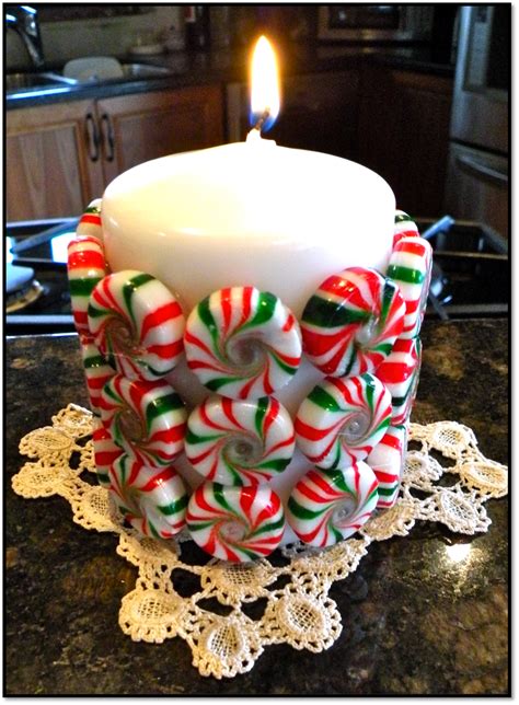 Killer Crafts Diy Holiday Peppermint Candy Candle