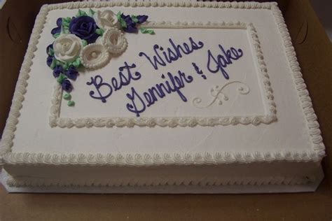 Elegant Wedding Sheet Cakes Wedding Sheet Cake — Anniversary Cake