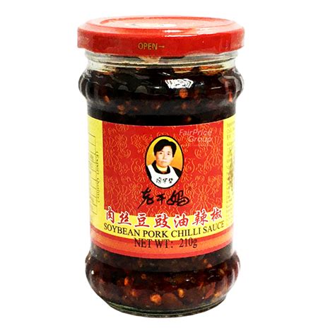 Laoganma Sauce Condiments Soybean Pork Chilli Ntuc Fairprice