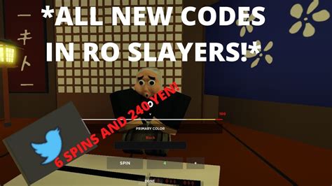 Below are 48 working coupons for ro slayers 2020 codes from reliable websites that we have updated for users to get maximum. *ALL NEW WORKING CODES IN RO SLAYERS!* - YouTube
