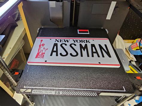 Assman Licence Plate From Seinfeld By Noriwl Makerworld