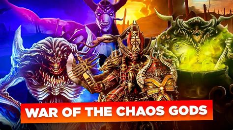 The Chaos Gods War For Supremacy Warhammer 40k Explained Youtube