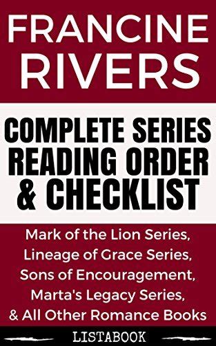 Francine Rivers Series Reading Order And Checklist Series List In Order
