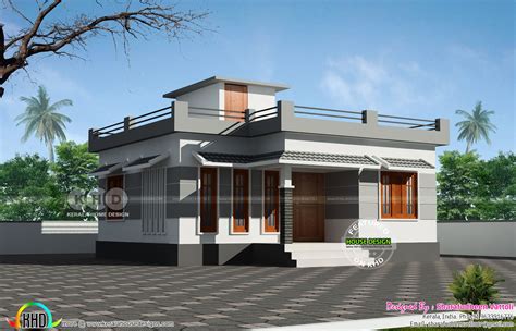Small 650 Square Feet 2 Bedroom Home Kerala Home Design And Floor