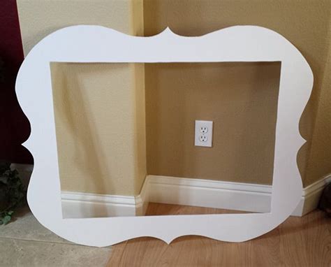Easy Giant Foam Board Photo Frame Prop Photo Frame Prop Party Photo