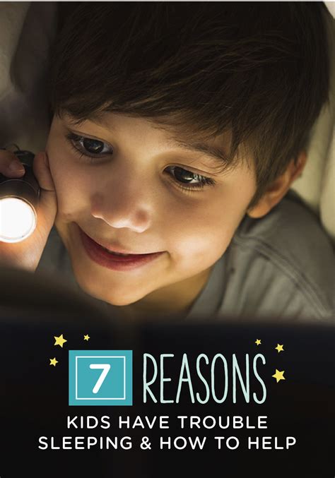 Check Out This List Of 7 Reasons Kids Have Trouble Sleeping And How You