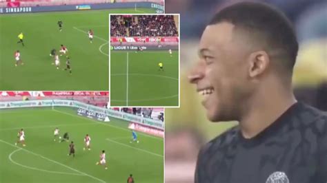 Footage Of Kylian Mbappes First Half Performance Goes Viral Psg Had