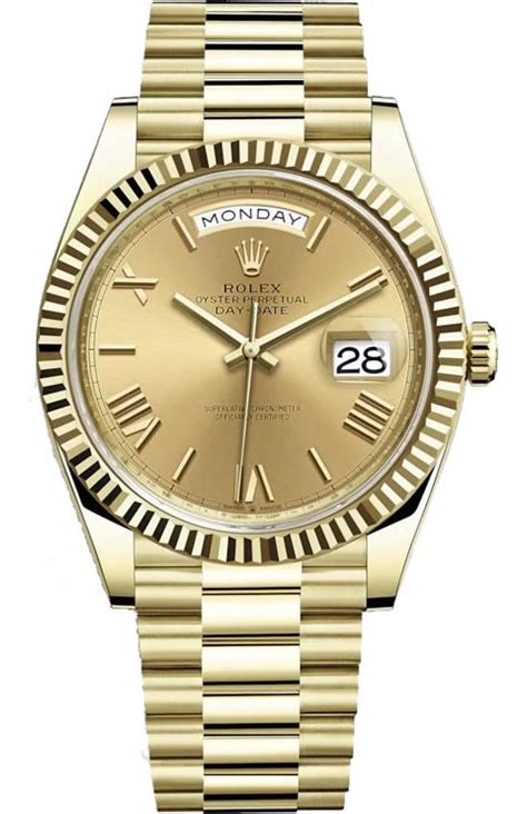 Replica Rolex Day Date All Gold Free Shipping