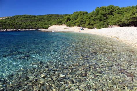 Riskantný úzky Profil Prispieť Kanienkova Pláž Chorvatsko Pneumónia