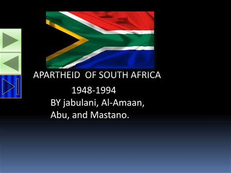 Ppt Apartheid Of South Africa Powerpoint Presentation Free Download