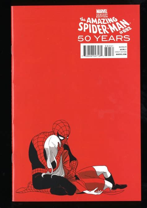 Amazing Spider Man 692 Nm 92 50th Anniversary Red Variant Comic