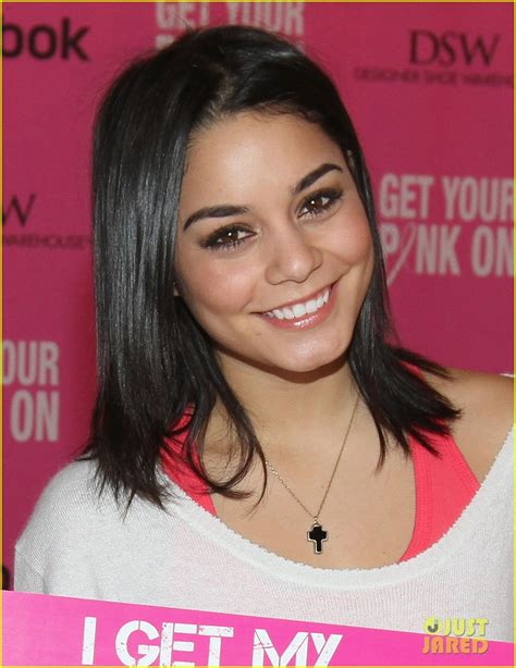Vanessa Hudgens Gets Her Pink On To Fight Breast Cancer Photo 2740258