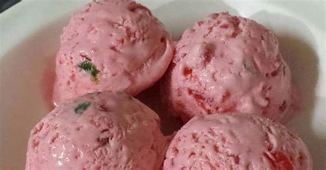 Tutti Fruiti Ice Cream Recipe By Sobia Noreen Cookpad