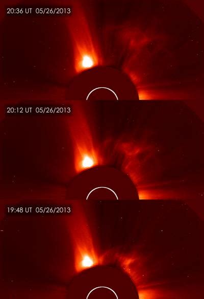 NASA Sees Coronal Mass Ejection On May EurekAlert