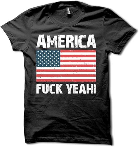 Hg Apparel America Fuck Yeah American Flag Shirt Patriotic T Shirt