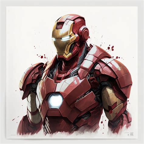 Iron Man Png Iron Man Fan Art Wallpaper Ai Designed Etsy Australia
