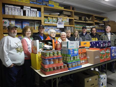 Learn more about what types of donations are accepted. Smithfield food pantry recieves donation from Ohio Oil and ...