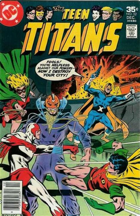 Teen Titans Vol 1 52 Dc Database Fandom Powered By Wikia