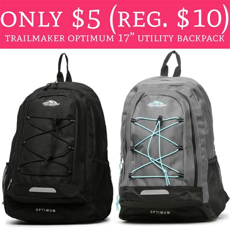 Only 5 Regular 10 Trailmaker Optimum 17 Utility Backpack Free