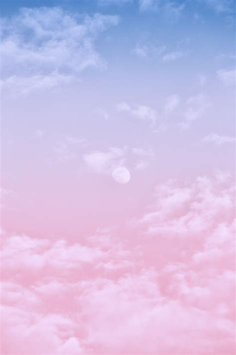 White Clouds In Pink And Blue Clouds · Free Stock Photo