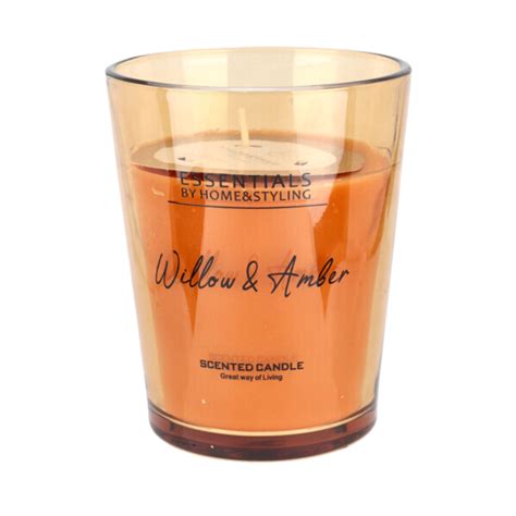 amber scented candle d 13 x h 16cm boardmans
