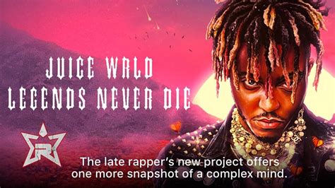 Juice Wrld Legends Never Die Hd Wallpaper