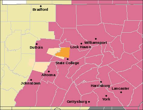 Severe Thunderstorm Watch Issued For Central Pa