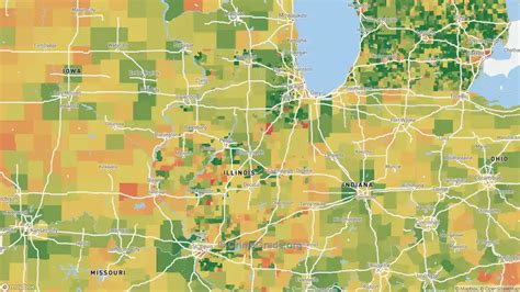 Illinois Violent Crime Rates And Maps
