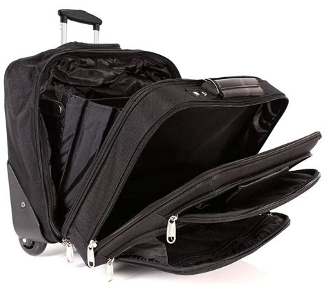 Executive Wheeled Business Trolley Laptop Case Cabin Size Travel