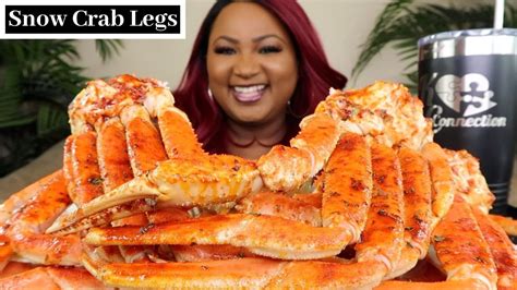 2x Spicy Snow Crab Legs Seafood Boil Mukbang Youtube