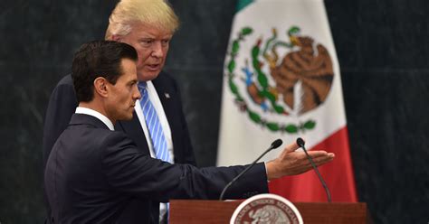 Mexican President I Told Trump We Wouldnt Pay For Wall