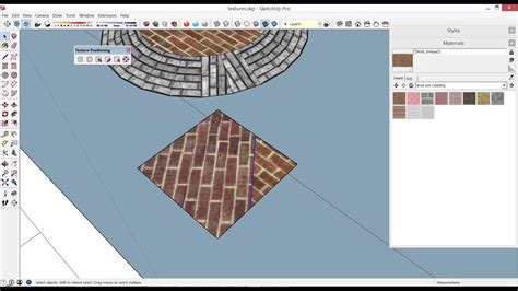Sketchup Plugin Eneroth Texture Positioning Tools Youtube