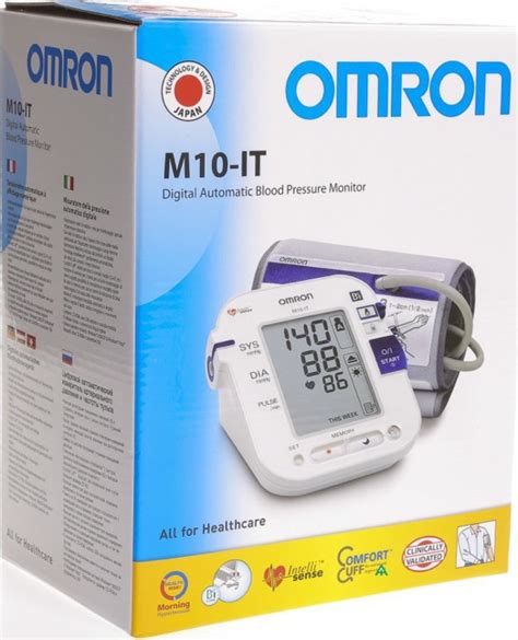 Omron M10 It Digital Blood Pressure Monitor Upper Arm Usb Pc New Ebay