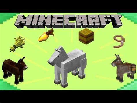 See full list on minecraft.fandom.com How To Breed Horses And Donkeys In Minecraft ...