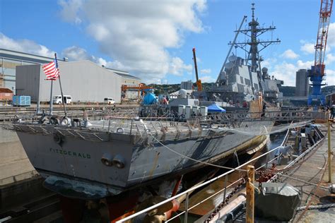 New Dry Dock Photos Show The Scope Of Hidden Uss Fitzgerald Damage