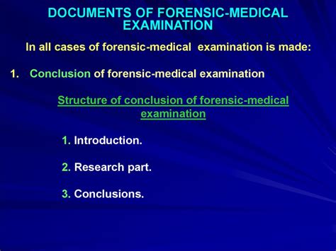 Forensic Or Legal Medicine Online Presentation