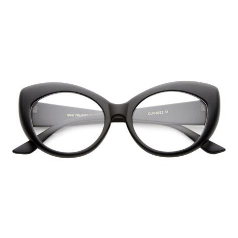 retro 1950 s pointed cat eye clear lens glasses 9646 in 2020 black women fashion glasses