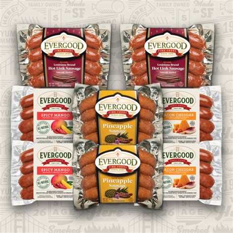 The Evergood Bundle Subscription 8 Sausages Evergood Foods