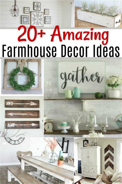 Diy Farmhouse Decor 20 Easy Diy Farmhouse Decor Ideas