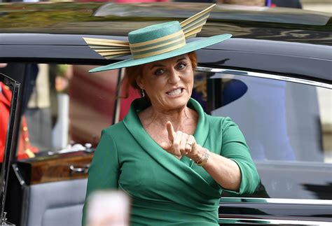 sarah duchess of york 61 still red headed and not out on birthday