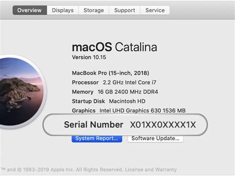 Imac Serial Number Location How To Find A Mac S Serial Number In 3