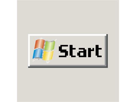 Windows Xp Start Button Png Free Logo Image